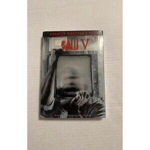 Saw V Unrated Director's Cut DVD.
